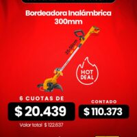 BORDEADORA 300MM 20V CON RUEDA GUIA - INGCO CGTLI20328