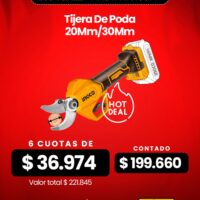 TIJERA DE PODAR  20V-INGCO CSSLI20308