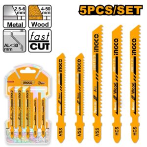 HOJAS PARA SIERRA CALADORA X 5PCS-INGCO AKJ0051