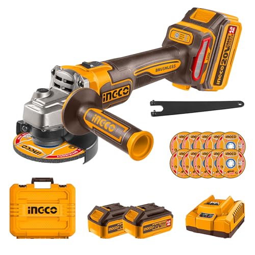 AMOLADORA ANG 4 1/2° / 115MM 20V 1000W C/KIT-INGCO CAGLI271532-4