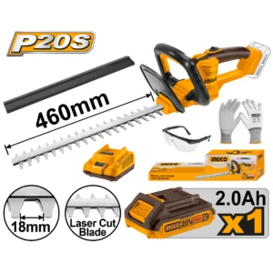 CORTACERCO 18"-460MM 20V-C/KIT-INGCO CHTLI20461-4