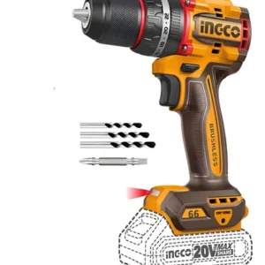 TALADRO ATORNILLADOR 20V PERCUTOR 66NM 13MM-INGCO CIDLI206681