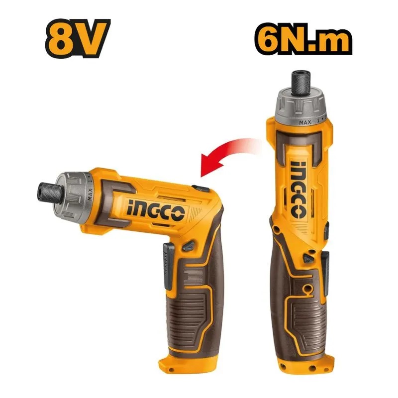 ATORNILLADOR 6NM 8V + ACCESORIOS INDUSTRIAL CSDLI08025 - Imagen 2