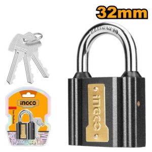CANDADO HIERRO 32MM-INGCO DIPL0301