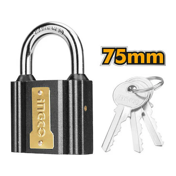 CANDADO HIERRO 75MM-INGCO DIPL0701