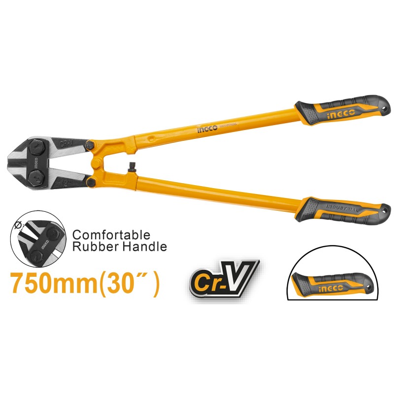 ALICATE CORTA PERNO 30` /750MM INDUSTRIAL HBC0830 - Imagen 2