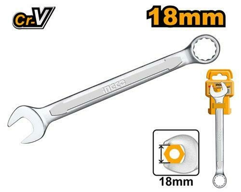 LLAVE COMBINADA DE 18MM INDUSTRIAL HCSPA181