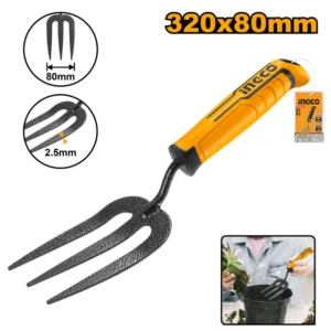 RASTRILLO GRUESO JARDIN 320MM-INGCO HFTF38
