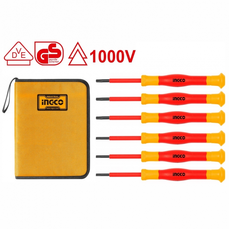 DESTORNILLADORES DE PRECISION SET X6 PCS INGCO HKIPSD0601