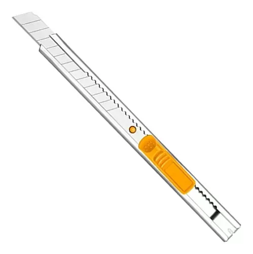 CUTTER LAPICERA ACERP INOXIDABLE 129MM HOJA 9X100MM-INGCO HKNS1806