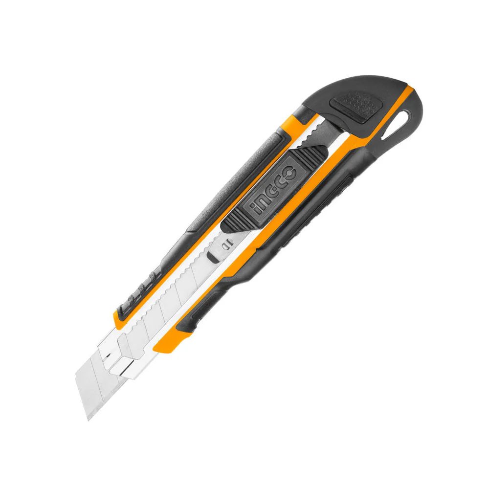 CUTTER PLASTICO 18MM 6,5` /167MM-INGCO HKNS28035