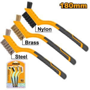 CEPILLOS (MINI) ABRASIVOS 180MM P/ LIMPIEZA/ DETAILING HKTWB10306