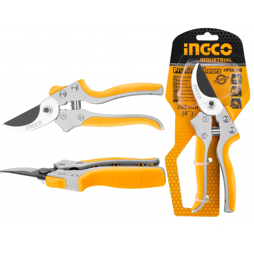 TIJERA DE PODAR 8"/200MM-INGCO HPS0109