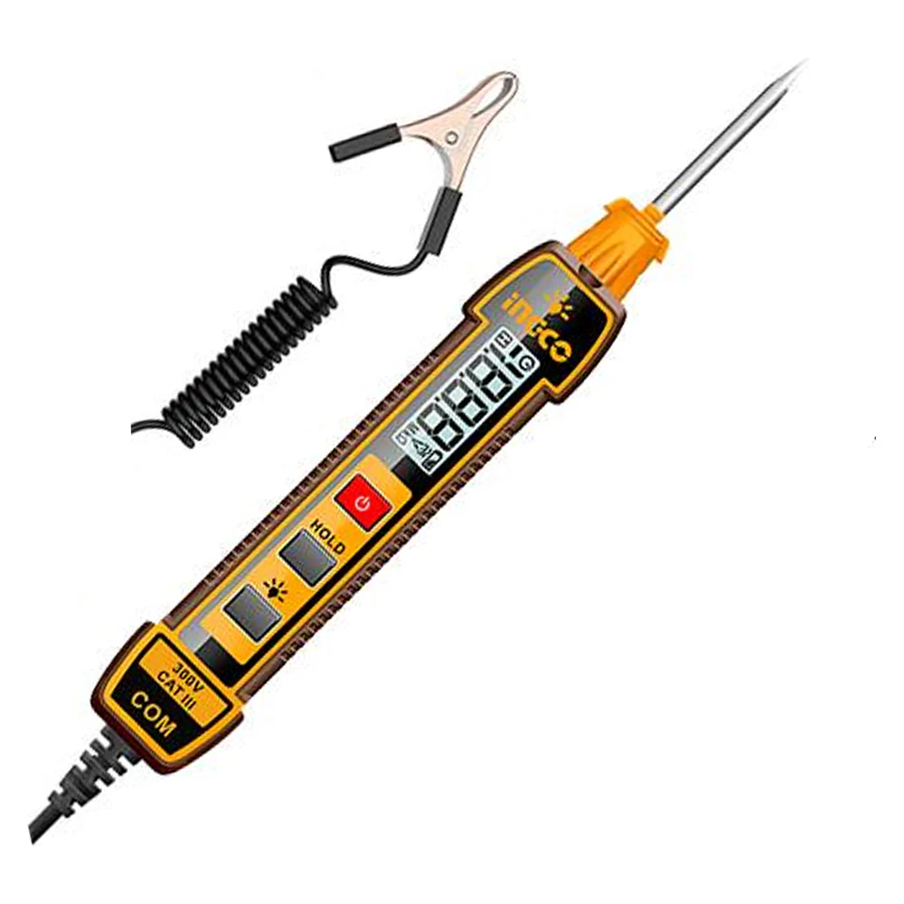 DETECTOR DE VOLTAJE AUTOMOTOR INGCO HSDT41001 - Imagen 2