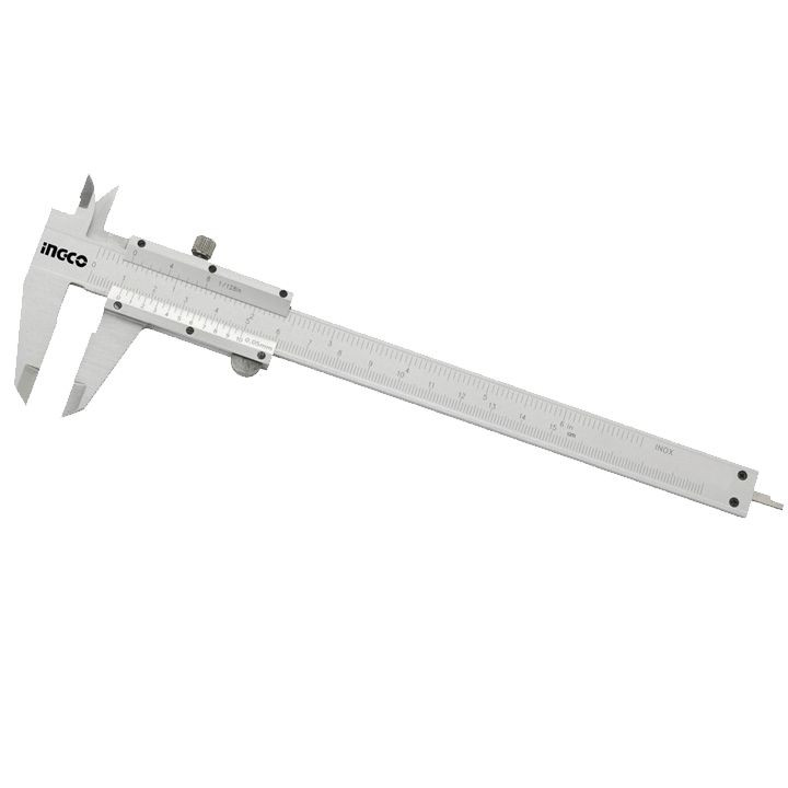 CALIBRE DE ACERO 0-150MM C/ ESTUCHE PLASTICO-INGCO HVC01150