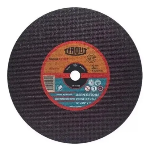 DISCO C REF TYROLIT SENSITIVA L-110 350X3.0X25.4 TRS-2-229