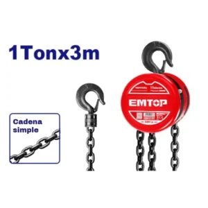 APAREJO DE CADENA 1TN 3MT-EMTOP ECBK110