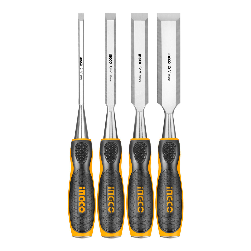 FORMONES PARA MADERA SET X4PCS INGCO HKTWC0401 - Imagen 2