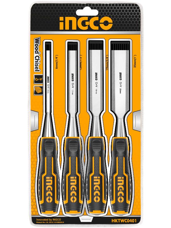 FORMONES PARA MADERA SET X4PCS INGCO HKTWC0401