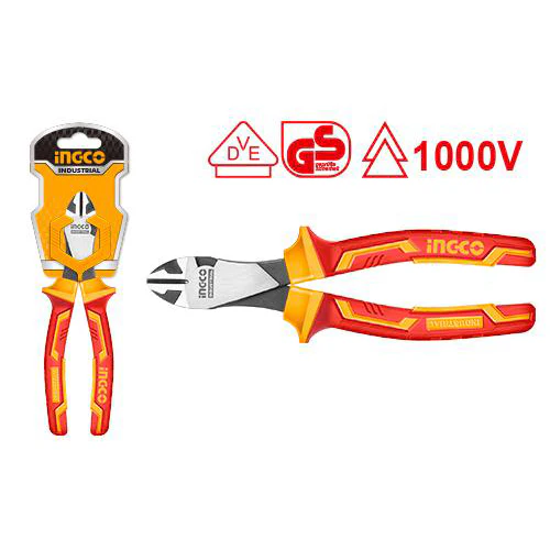 ALICATE CORTE DIAGONAL 7" AISLADO - INGCO HIHDCP28188