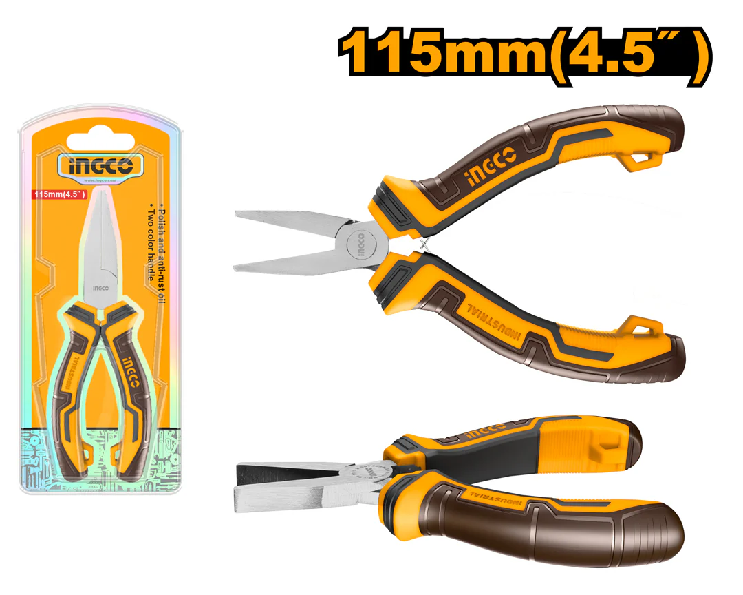 PINZA MINI PUNTA CHATA - INGCO HMFNP08115