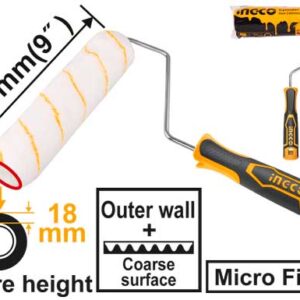 RODILLO 230 x 18 MM- MICROFIBRA EXTERIOR-INGCO HRHT042302D