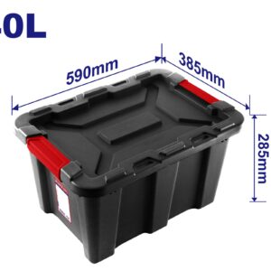 CONTENEDOR ORGANIZADOR PLASTICO 40LT - EMTOP EMTB3340