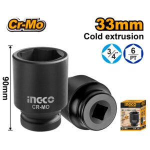 TUBOS DE IMPACTO ENCASTRE 3/4' 33MM -INGCO HHIS3433L