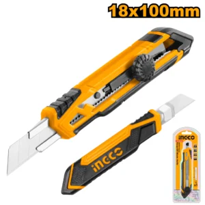 CUTTER PLASTICO 18MM BOTON - INGCO HKNS16618