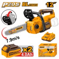 MOTOSIERRA 12'' / 300MM 20V BL CON KIT INGCO - COSLI201286-4