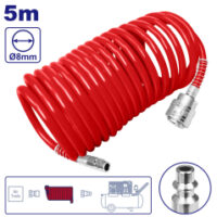 MANGUERA PVC NEUMATICA CON ACOPLES 6X12MM 5M-EMTOP ULAHE2E15