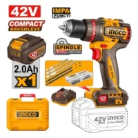 TALADRO ATORNILLADOR PERCUTOR 42V 69NM CON KIT-INGCO CIDLI426981-4