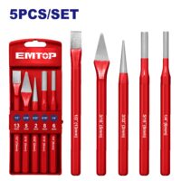 PUNZON Y CINCEL X 5PCS-EMTOP EMCC8395