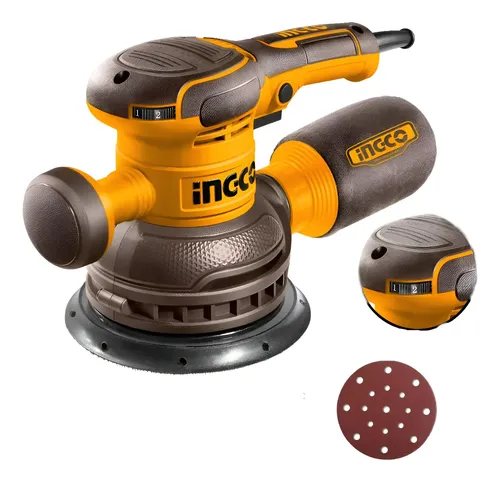 LIJADORA ROTO ORB 6PL 150MM 450 W-INGCO RS4516-4
