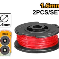 TANZA CARRETEL 1.6MM SET X 2 CON TANZA-INGCO ALS1601