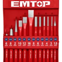 PUNZON Y CINCEL X 12PCS-EMTOP EMCC8312