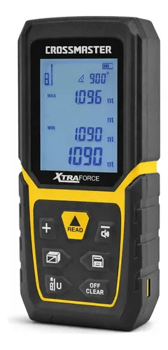 MEDIDOR DE DISTANCIA LASER 50 MT RECARGABLE CROSSMASTER 9936166