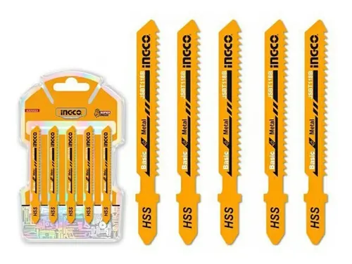 HOJAS PARA SIERRA CALADORA 5 PCS 50 TPI METAL INGCO JBT118A