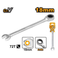 LLAVE CRIQUE COMBINADA 18MM INDUSTRIAL INGCO HCSPAR181