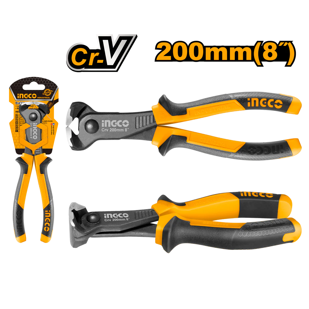 ALICATE CORTE FRONTAL COMP 8" 200MM-INGCO HECP28200
