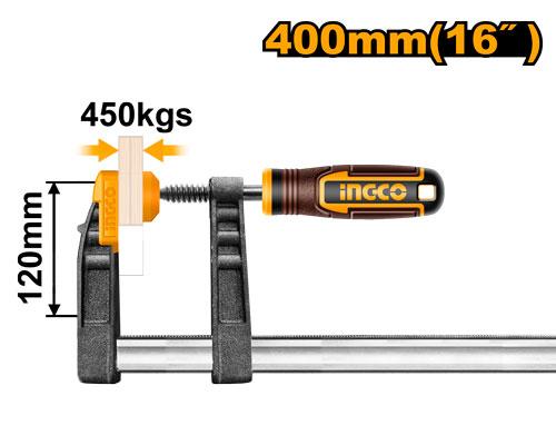 PRENSA SARGENTO F 120 X400MM INDUSTRIAL HFC021204