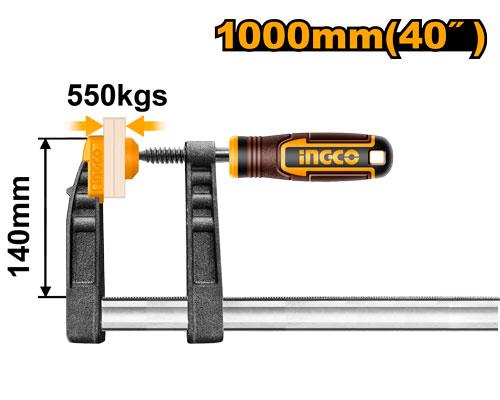 PRENSA SARGENTO F 140 X1000MM INDUSTRIAL HFC021404