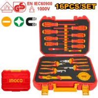 SET X 16 HERRAMIENTAS AISLADAS INGCO HKITH1601