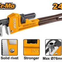 LLAVE PARA CAÑO TIPO INGLESA 24" 600MM-INGCO HPW0824