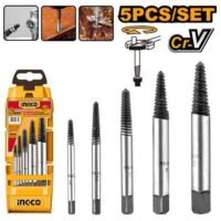 EXTRACTORES DE TORNILLOS SET X5-INGCO ASE008