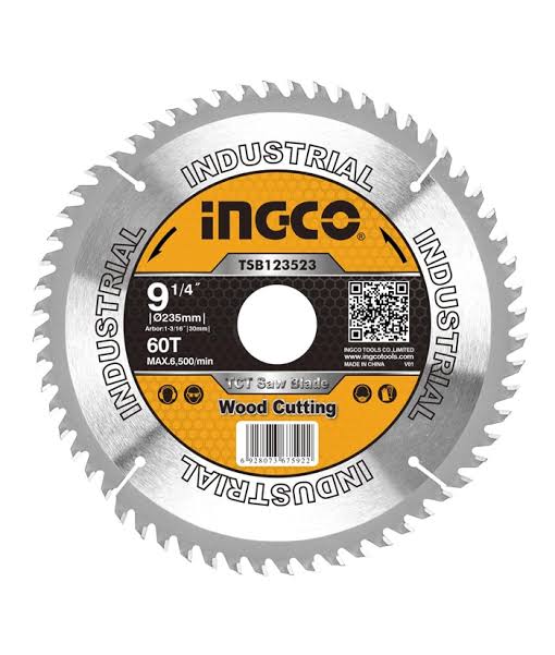 DISCOS WIDIA SIERRA CIRCULAR 235MMM(9 1/4") 60D INGCO TSB123523