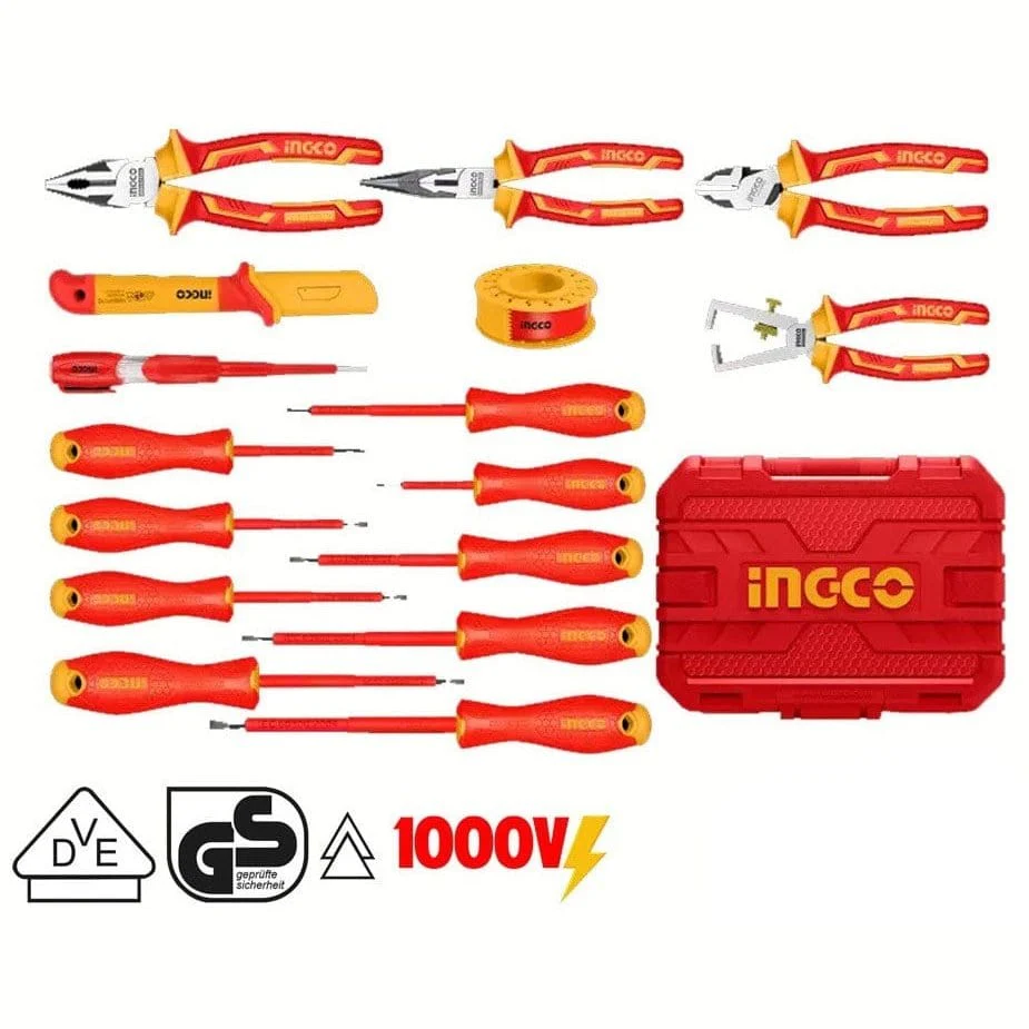 SET X 16 HERRAMIENTAS AISLADAS INGCO HKITH1601 - Imagen 2