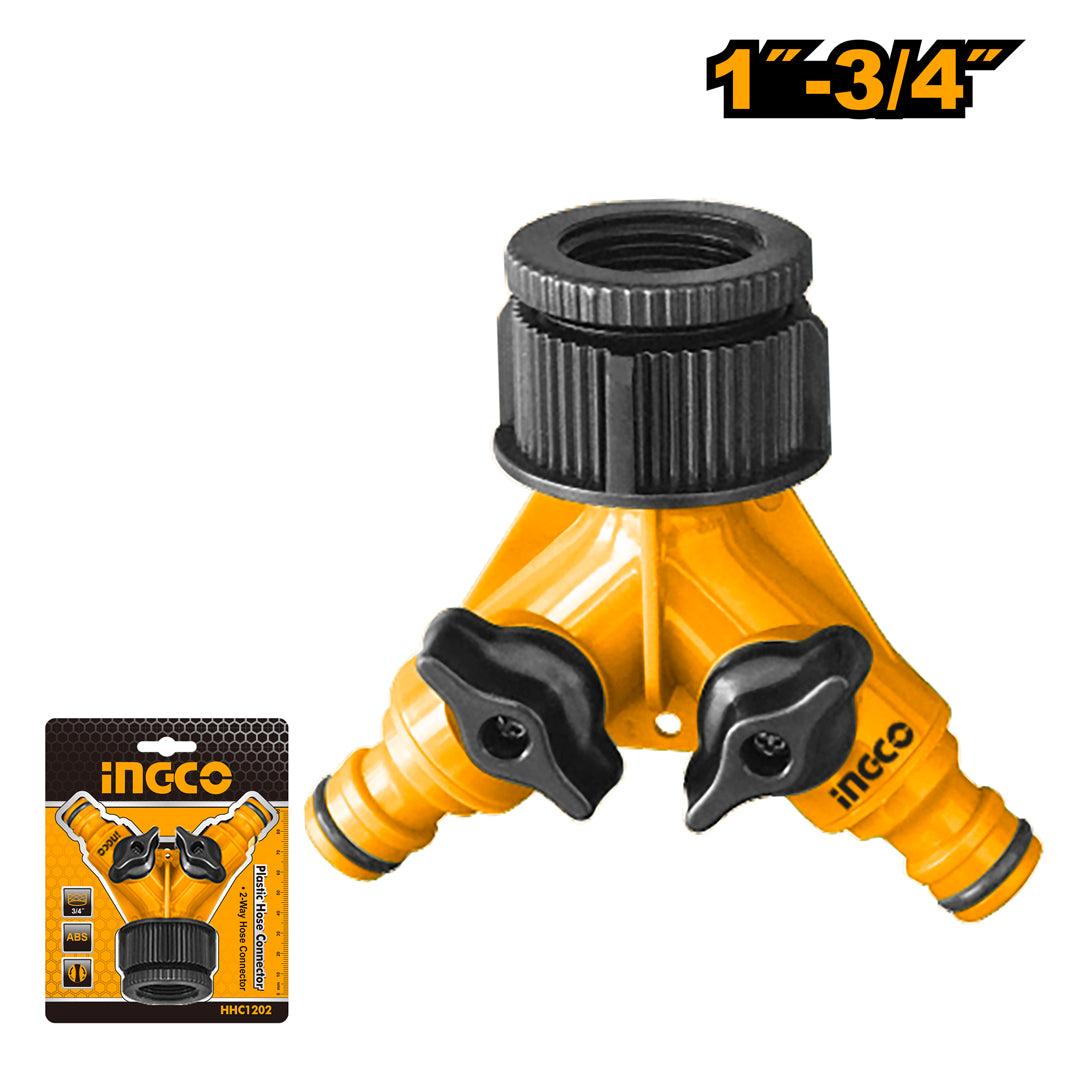 CONECTOR (Y) 1"Y 3/4" A DOBLE ACOPLE INGCO HHC1202