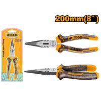 PINZA PUNTA CHATA 8" 160MM-INGCO HLNP08208