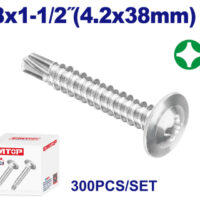 TORNILLOS AUTOPERFORANTES MECHA CABEZA TRUSS PH8X1-1/2 EMXS3515